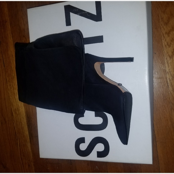 Schutz OTK Suede Boots - Picture 3 of 4